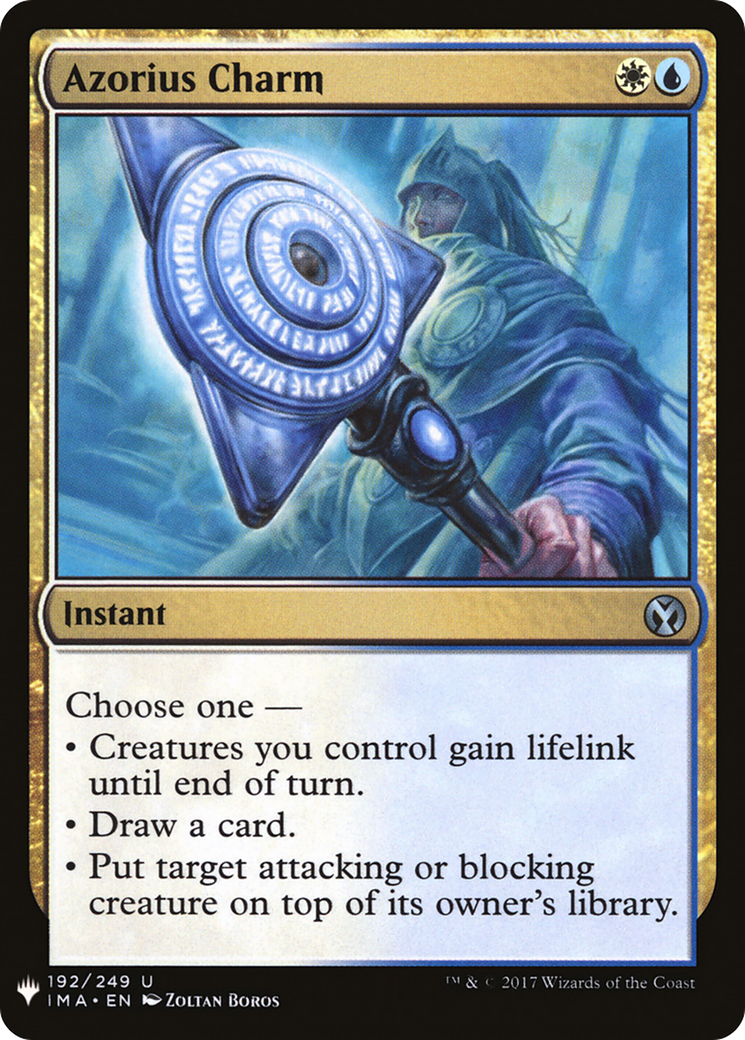 Azorius Charm (LIST-IMA-192) [The List]