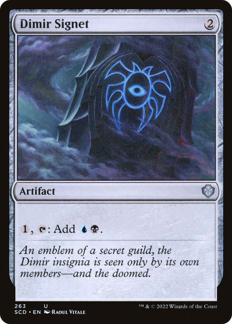 Dimir Signet (SCD-263) [Starter Commander Decks]