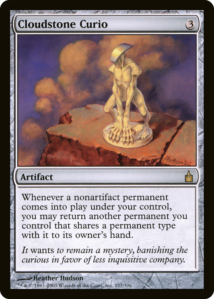 Cloudstone Curio (RAV-257) [Ravnica: City of Guilds]