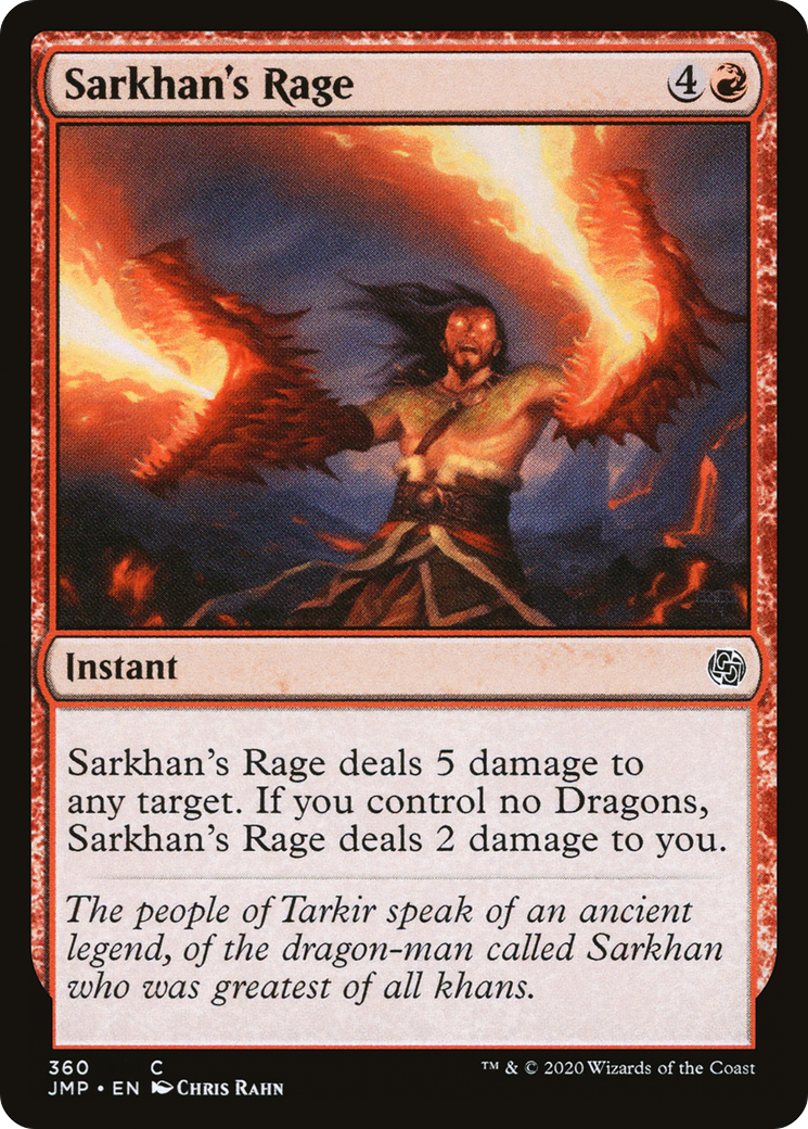 Sarkhan's Rage (JMP-360) [Jumpstart]