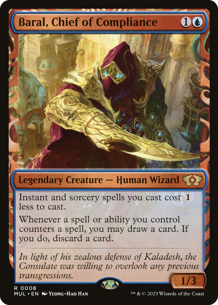 Baral, Chief of Compliance (MUL-008) (Showcase) [Multiverse Legends]