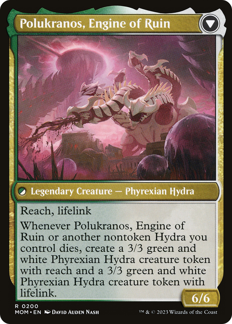 Polukranos Reborn (MOM-200) [March of the Machine] Foil
