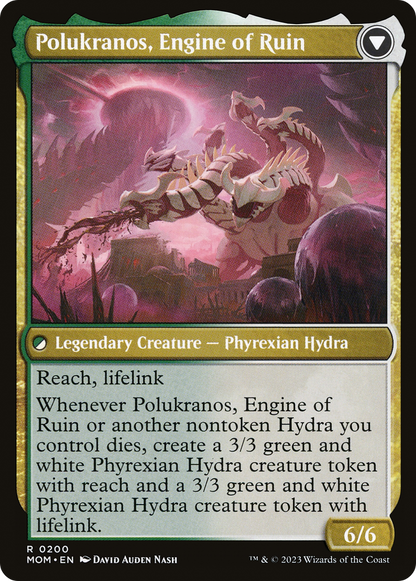 Polukranos Reborn (MOM-200) [March of the Machine] Foil