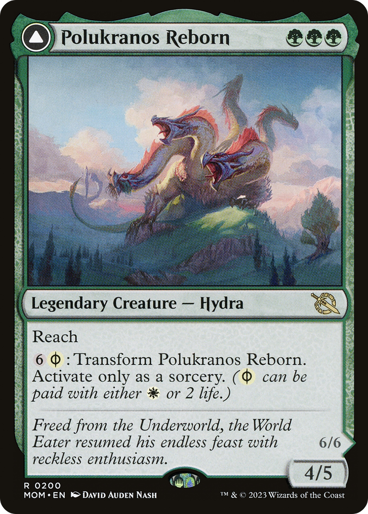 Polukranos Reborn (MOM-200) [March of the Machine] Foil