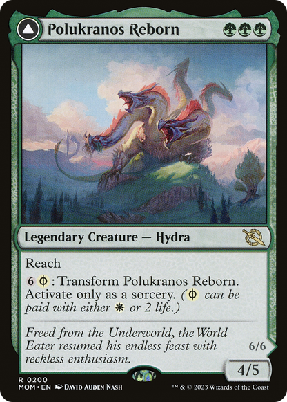 Polukranos Reborn (MOM-200) [March of the Machine] Foil