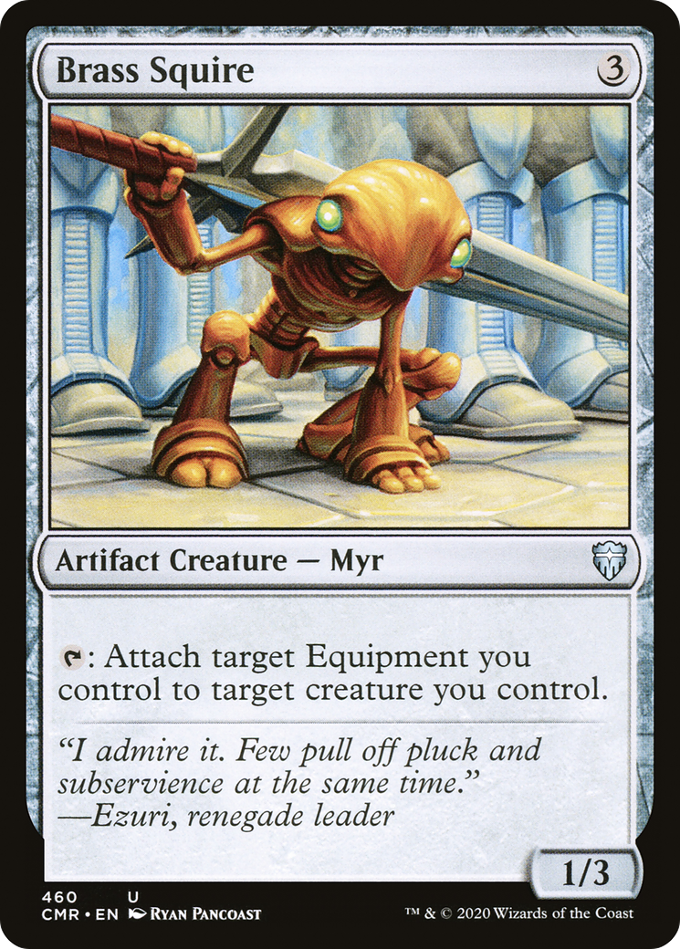 Brass Squire (CMR-460) [Commander Legends]