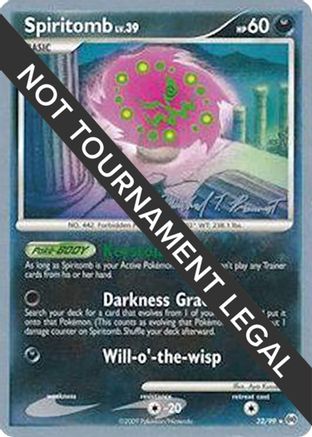 Spiritomb - 2010 (Michael Pramawat) (032) [World Championship Decks] - Rare