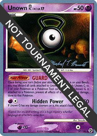 Unown [G] - 2010 (Michael Pramawat) (057) [World Championship Decks] - Uncommon