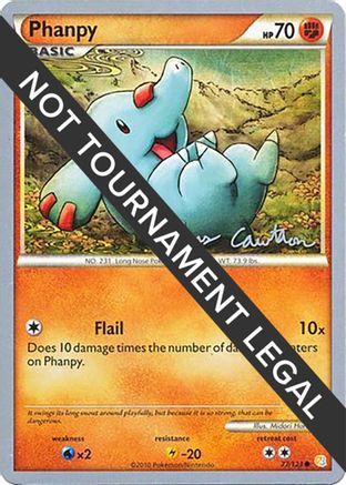 Phanpy - 2011 (Ross Cawthon) (077) [World Championship Decks] - Common