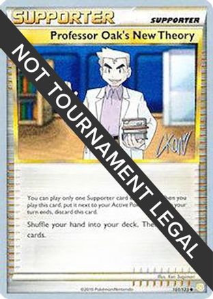 Professor Oak's New Theory - 2011 (Christopher Kan) (101) [World Championship Decks] - Uncommon