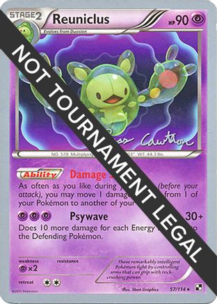 Reuniclus - 2011 (Ross Cawthon) (057) [World Championship Decks] - Rare