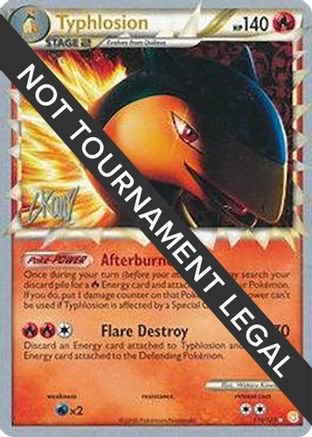 Typhlosion - 2011 (Christopher Kan) (110) [World Championship Decks] - Ultra Rare