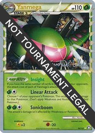 Yanmega - 2011 (Gustavo Wada) (098) [World Championship Decks] - Ultra Rare