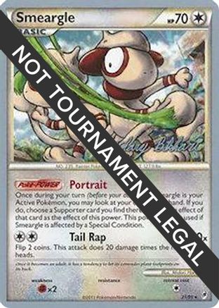 Smeargle - 2012 (Zachary Bokhari) (021) [World Championship Decks] - Rare