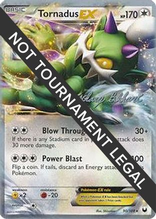 Tornadus EX - 2012 (Zachary Bokhari) (090) [World Championship Decks] - Ultra Rare
