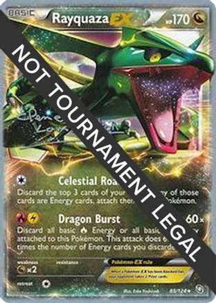 Rayquaza EX - 2013 (Clement Lamberton) (085) [World Championship Decks] - Ultra Rare