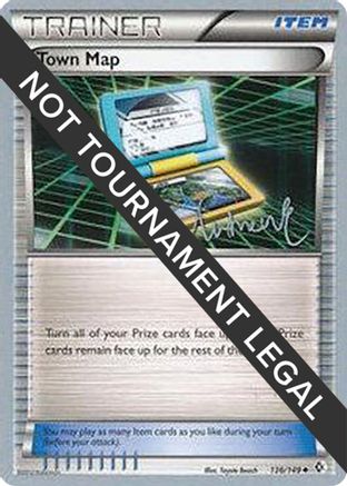Town Map - 2014 (Andrew Estrada) (136) [World Championship Decks] - Uncommon
