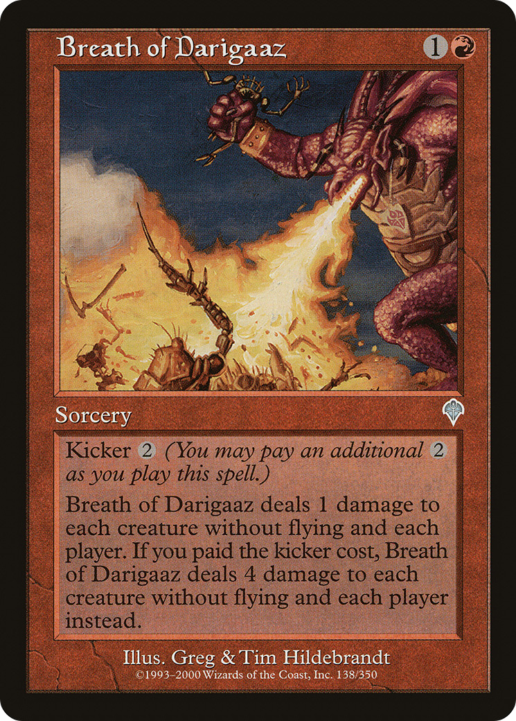 Breath of Darigaaz (INV-138) [Invasion] Foil