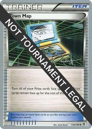 Town Map - 2014 (Trent Orndorff) (136) [World Championship Decks] - Uncommon