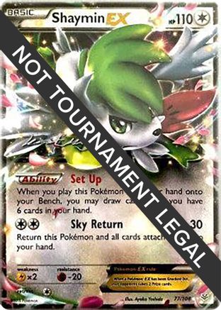 Shaymin EX - 2016 (Jesper Eriksen) (077) [World Championship Decks] - Ultra Rare