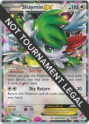 Shaymin EX - 2016 (Shintaro Ito) (077) [World Championship Decks] - Ultra Rare