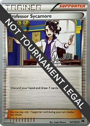 Professor Sycamore - 2017 (Diego Cassiraga) (107) [World Championship Decks] - Uncommon