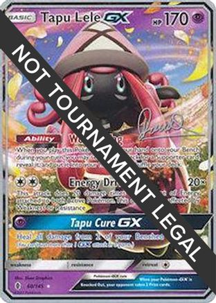 Tapu Lele GX - 2017 (Diego Cassiraga) (060) [World Championship Decks] - Ultra Rare