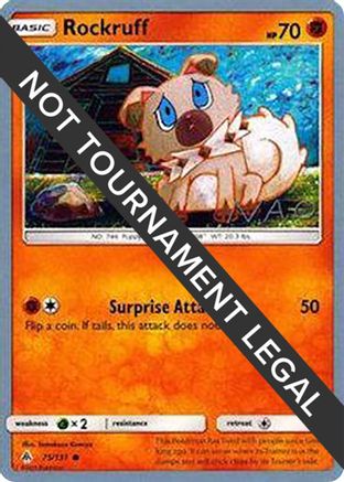 Rockruff - 2018 (Naohito Inoue) (075) [World Championship Decks] - Common