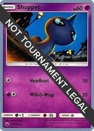Shuppet - 2018 (Magnus Pedersen) (063) [World Championship Decks] - Common