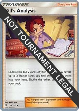 Bill's Analysis - 2019 (Henry Brand) (133) [World Championship Decks] - Rare