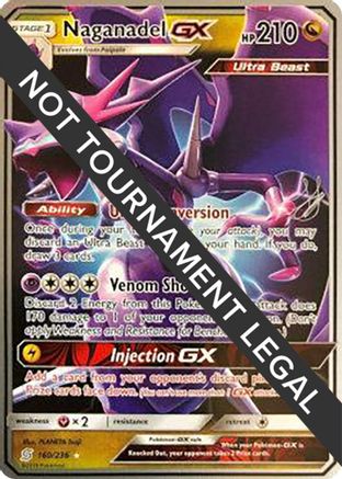 Naganadel GX - 2019 (Henry Brand) (160) [World Championship Decks] - Ultra Rare