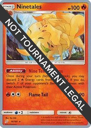 Ninetales - 2019 (Kaya Lichtleitner) (016) [World Championship Decks] - Rare