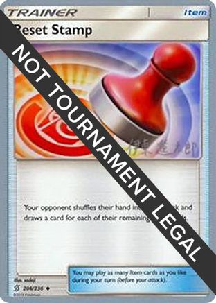 Reset Stamp - 2019 (Shintaro Ito) (206) [World Championship Decks] - Uncommon