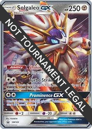 Solgaleo GX - 2019 (Henry Brand) (SM104) [World Championship Decks] - Promo