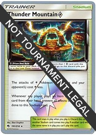 Thunder Mountain Prism Star - 2019 (Haruki Miyamoto) (191) [World Championship Decks] - Prism Rare