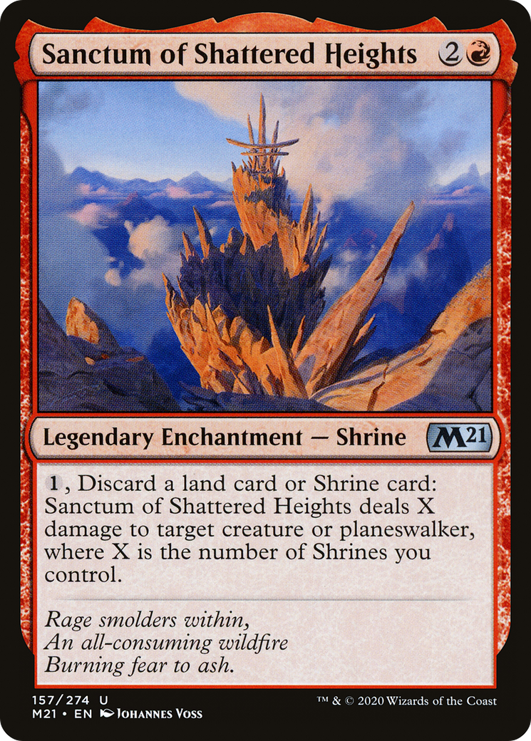 Sanctum of Shattered Heights (M21-157) [Core Set 2021] Foil
