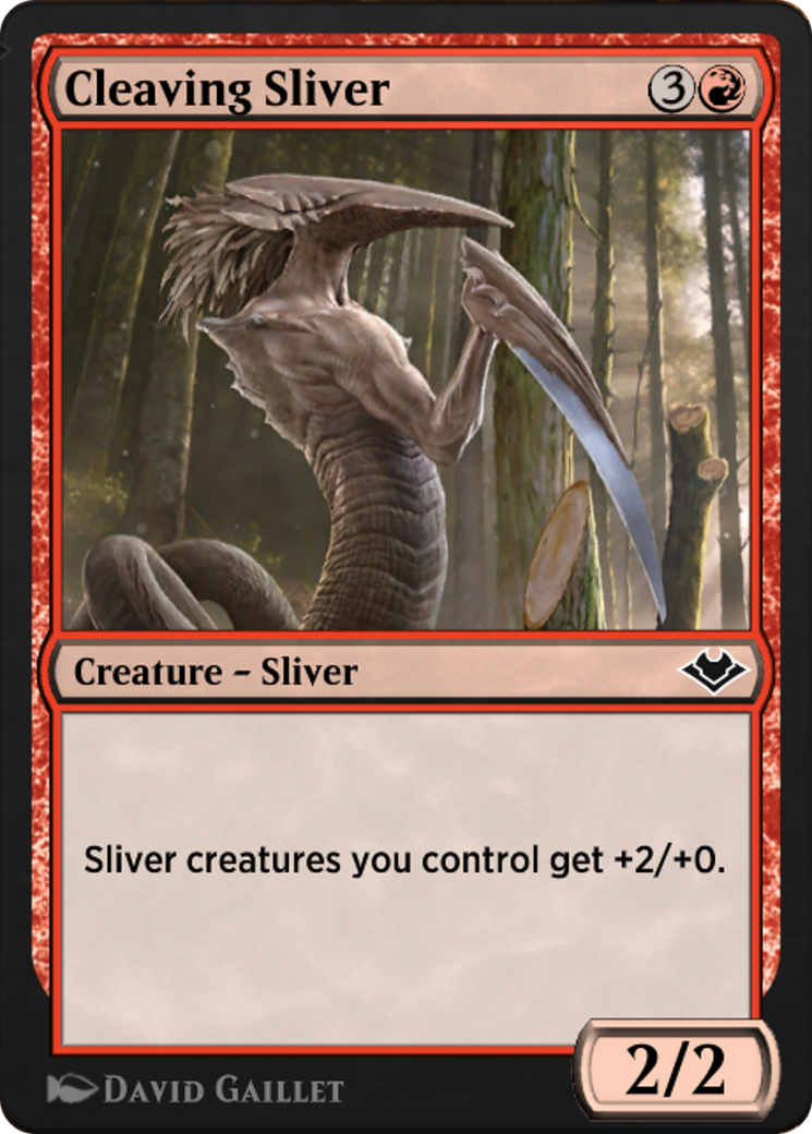 Cleaving Sliver (J21-430) [Jumpstart: Historic Horizons]