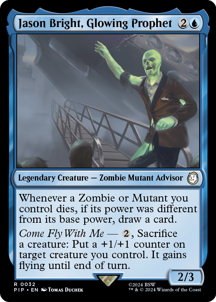 Jason Bright, Glowing Prophet (PIP-032) [Fallout]