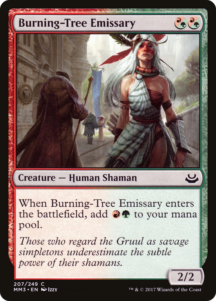 Burning-Tree Emissary (MM3-207) [Modern Masters 2017] Foil