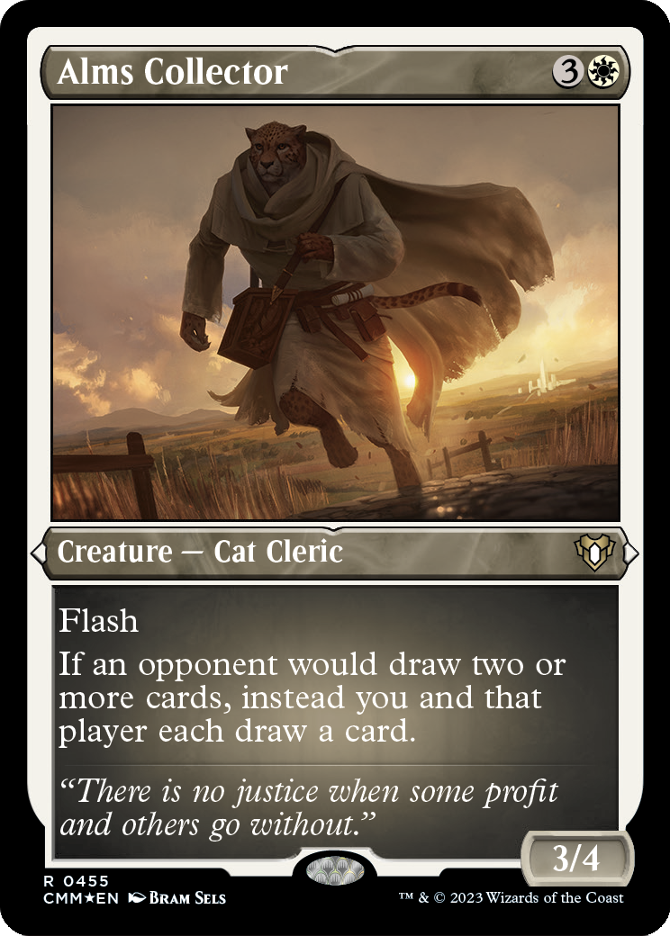 Alms Collector (Foil Etched) (CMM-455) [Commander Masters] Foil