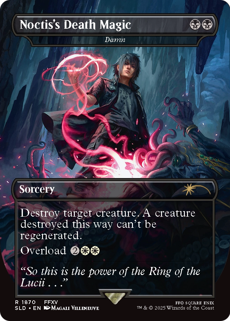 Damn (SLD-1870) (Borderless) [Secret Lair Drop] Foil