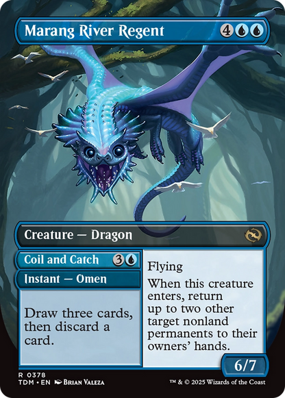 Marang River Regent (Borderless) (TDM-378) [Tarkir: Dragonstorm]