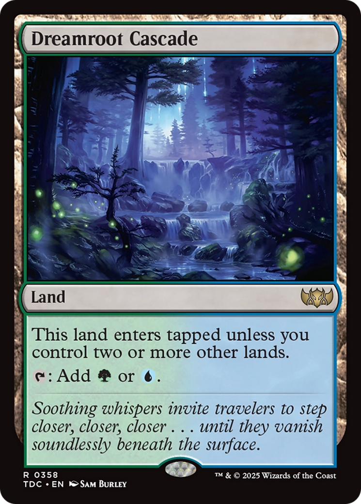 Dreamroot Cascade (TDC-358) [Commander: Tarkir: Dragonstorm]