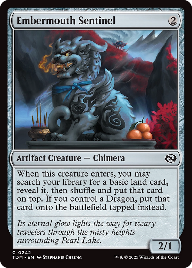 Embermouth Sentinel (TDM-242) [Tarkir: Dragonstorm]