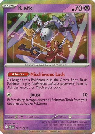 Klefki (096) [SV01 Scarlet & Violet Base Set] Reverse Holofoil - Rare