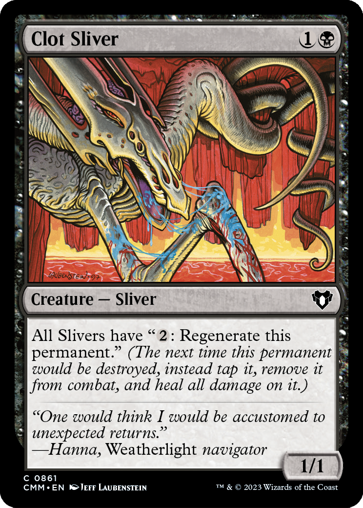 Clot Sliver (CMM-861) [Commander Masters]