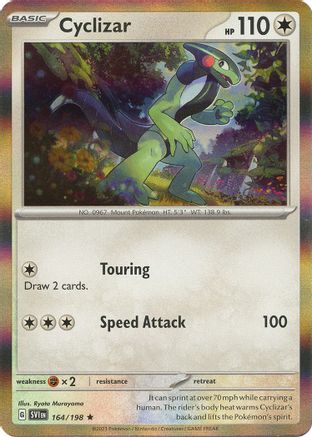 Cyclizar (164/198) [SV01 Scarlet & Violet Base Set] Reverse Holofoil - Rare