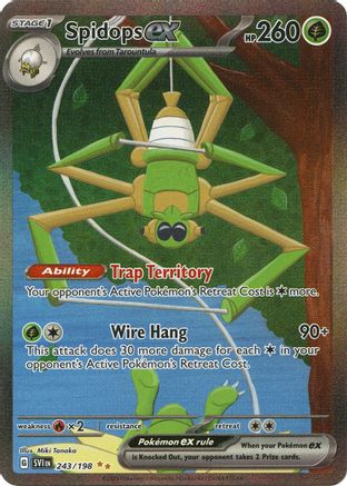 Spidops ex (243/198) [SV01 Scarlet & Violet Base Set] Holofoil - Special Illustration Rare