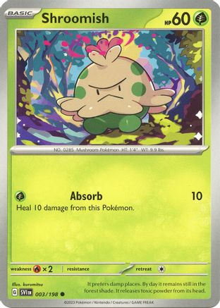 Shroomish (003) [SV01 Scarlet & Violet Base Set] Reverse Holofoil - Common