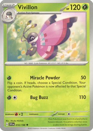 Vivillon (010) [SV01 Scarlet & Violet Base Set] - Uncommon